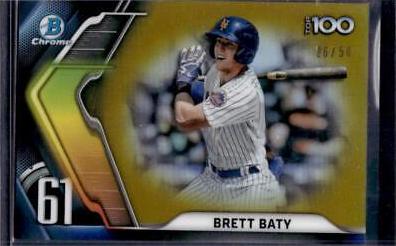 Brett Baty [Gold] #BTP-61