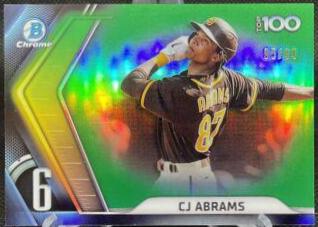 CJ Abrams [Green] #BTP-6