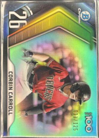 Corbin Carroll [Aqua] #BTP-26