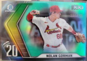 Nolan Gorman [Aqua] #BTP-20