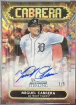 Miguel Cabrera [Rose Gold] #SSA-MC