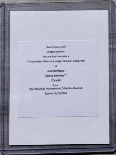 Julio Rodriguez [SP Variation] #TCAV-JR