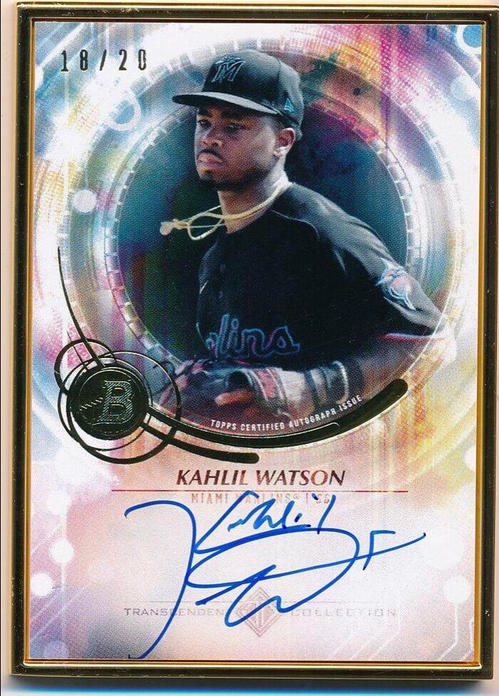 Kahlil Watson [SP Variation] #TCAV-KW