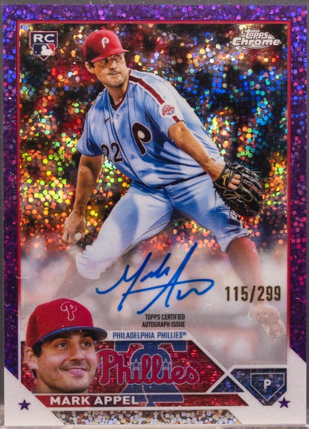 Mark Appel [Black & White Mini Diamond] #RA-MAP