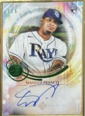 Wander Franco [SP Variation Emerald] #TCAV-WF