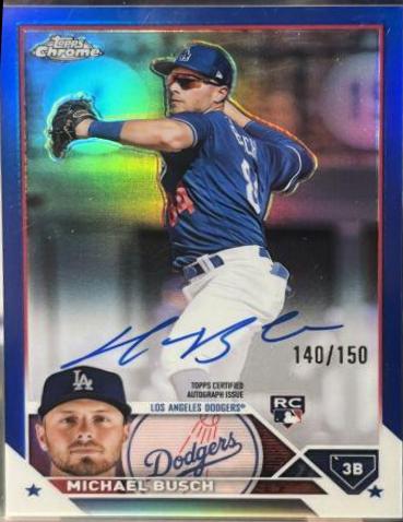 Michael Busch [Blue] #RA-MB