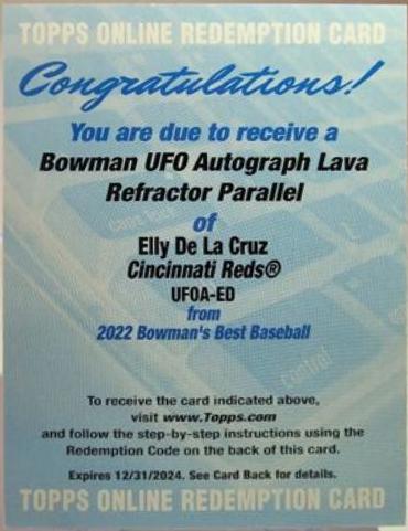 Elly De La Cruz [Lava] #UFOA-ED