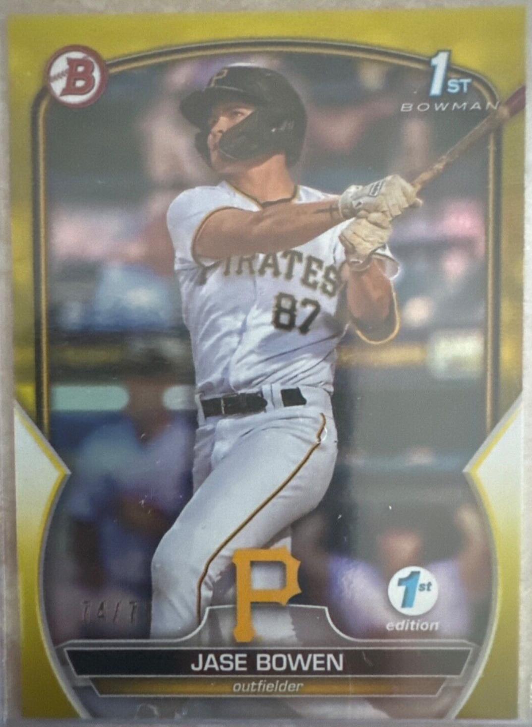 Jase Bowen [Yellow] #BPPF-146