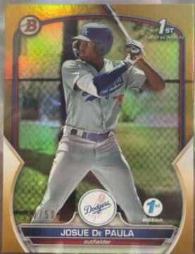 Josue De Paula [Gold] #BPPF-111