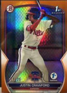 Justin Crawford [Orange] #BPPF-3