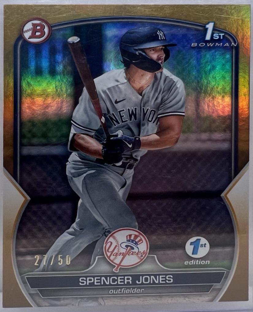 Spencer Jones [Gold] #BPPF-139