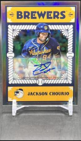Jackson Chourio [Autograph] #BA-13