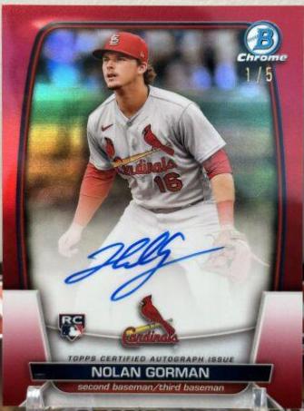 Nolan Gorman [Red] #CRA-NG