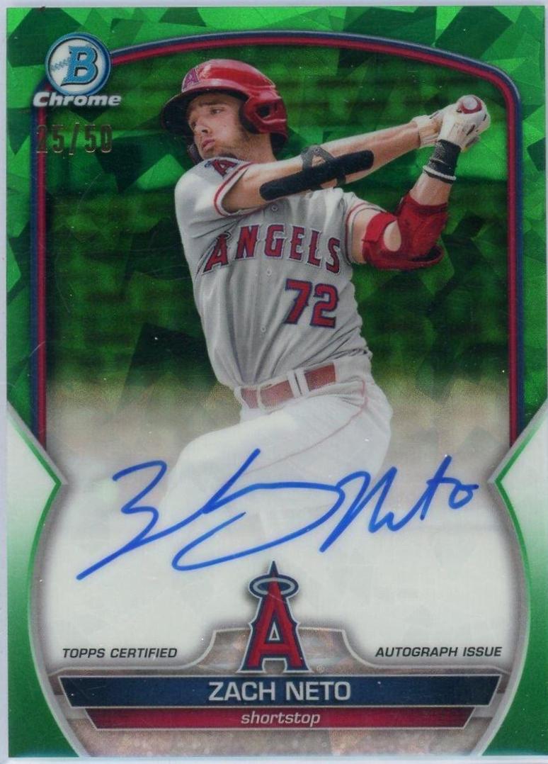 Zach Neto [Green] #BSPA-ZN
