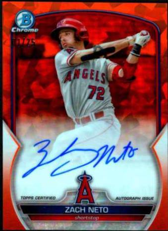 Zach Neto [Orange] #BSPA-ZN