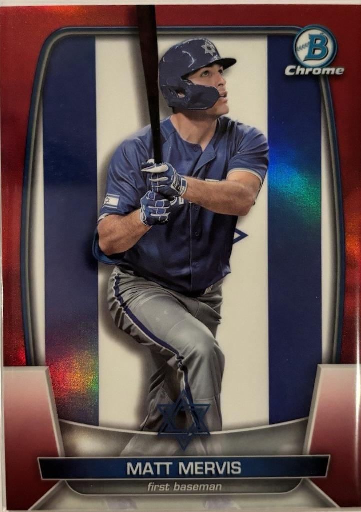 Matt Mervis [Red] #WBC-38