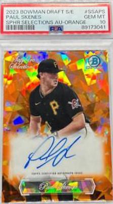 Paul Skenes [Orange Refractor] #SSA-PS