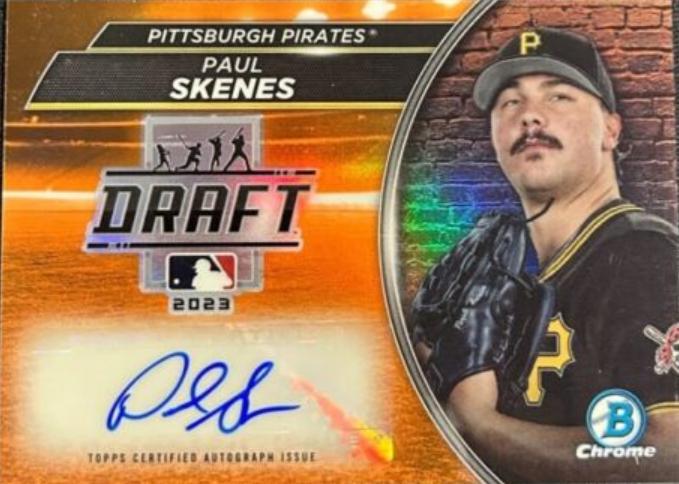 Paul Skenes [Orange] #BDNA-PS
