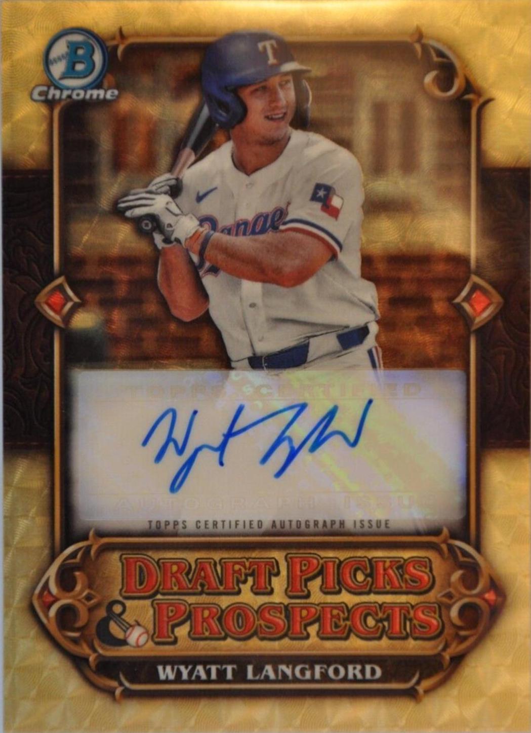 Wyatt Langford [Superfractor] #DPP-3