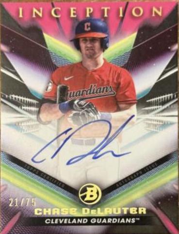 Chase DeLauter [Fuchsia Foil] #BPA-CDR