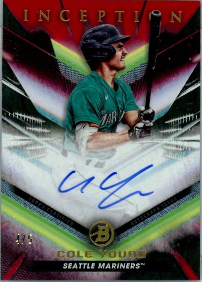 Cole Young [Red Shimmer Foil] #BPA-CY
