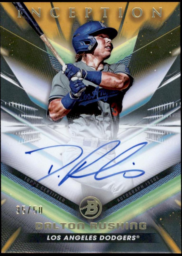 Dalton Rushing [Gold Foil] #BPA-DR