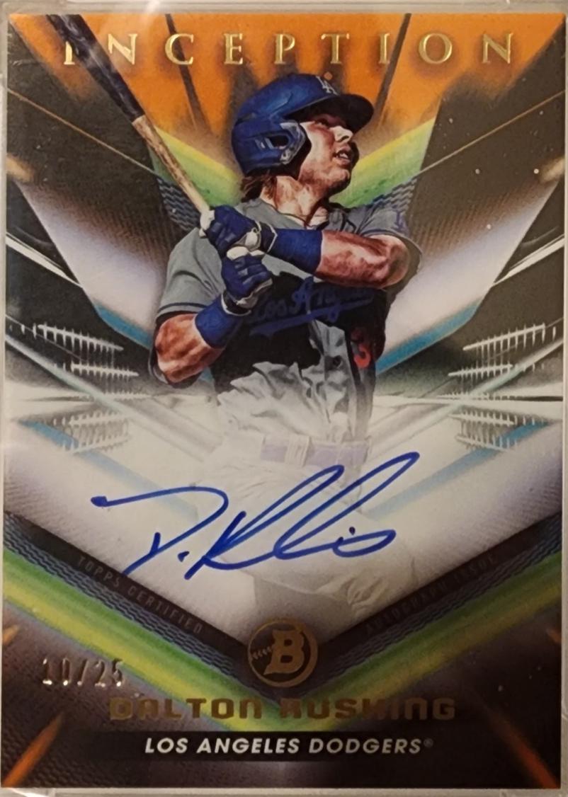 Dalton Rushing [Orange Foil] #BPA-DR