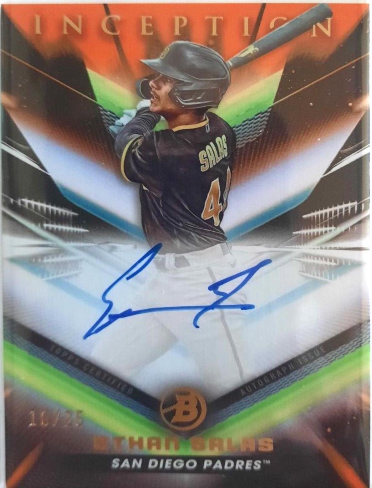 Ethan Salas [Orange Foil] #BPA-ES