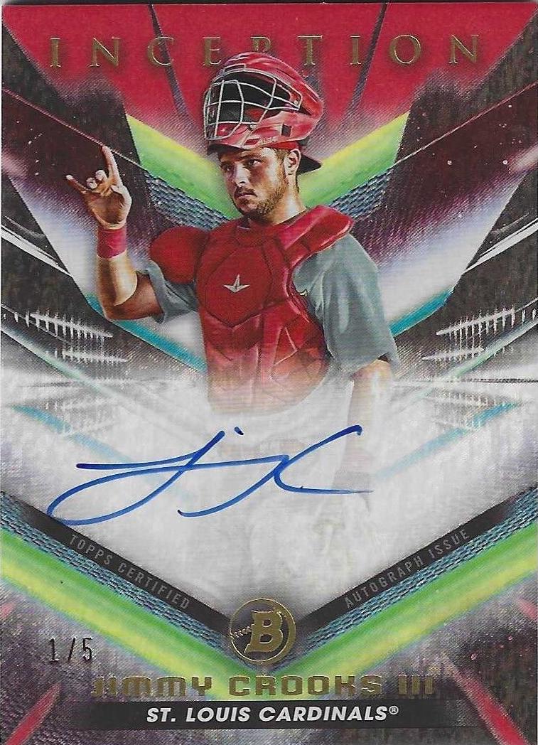 Jimmy Crooks III [Red Shimmer Foil] #BPA-JCS