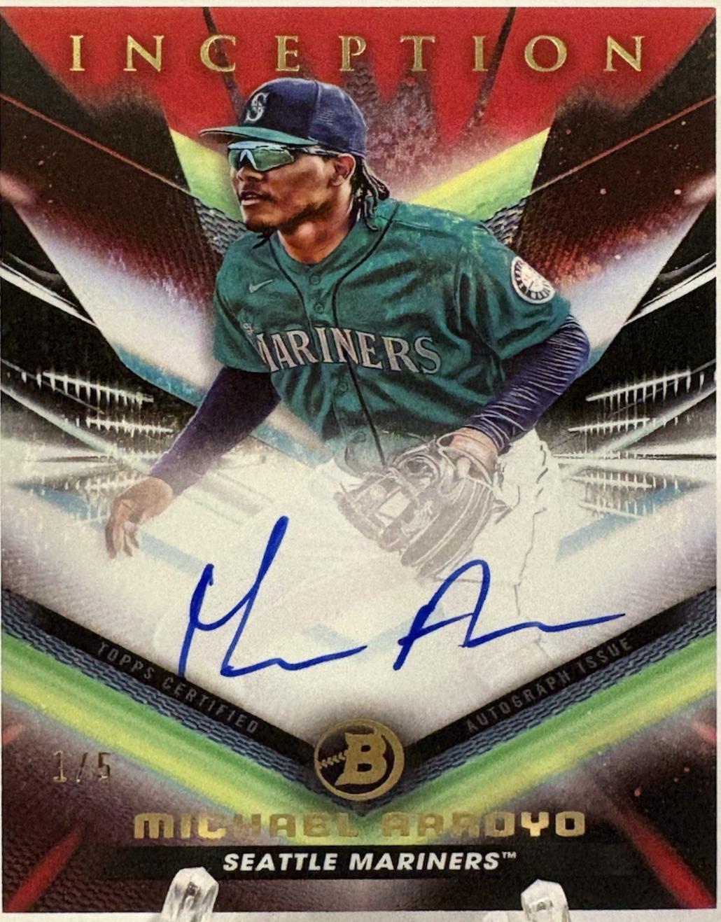 Michael Arroyo [Red Shimmer Foil] #BPA-MA