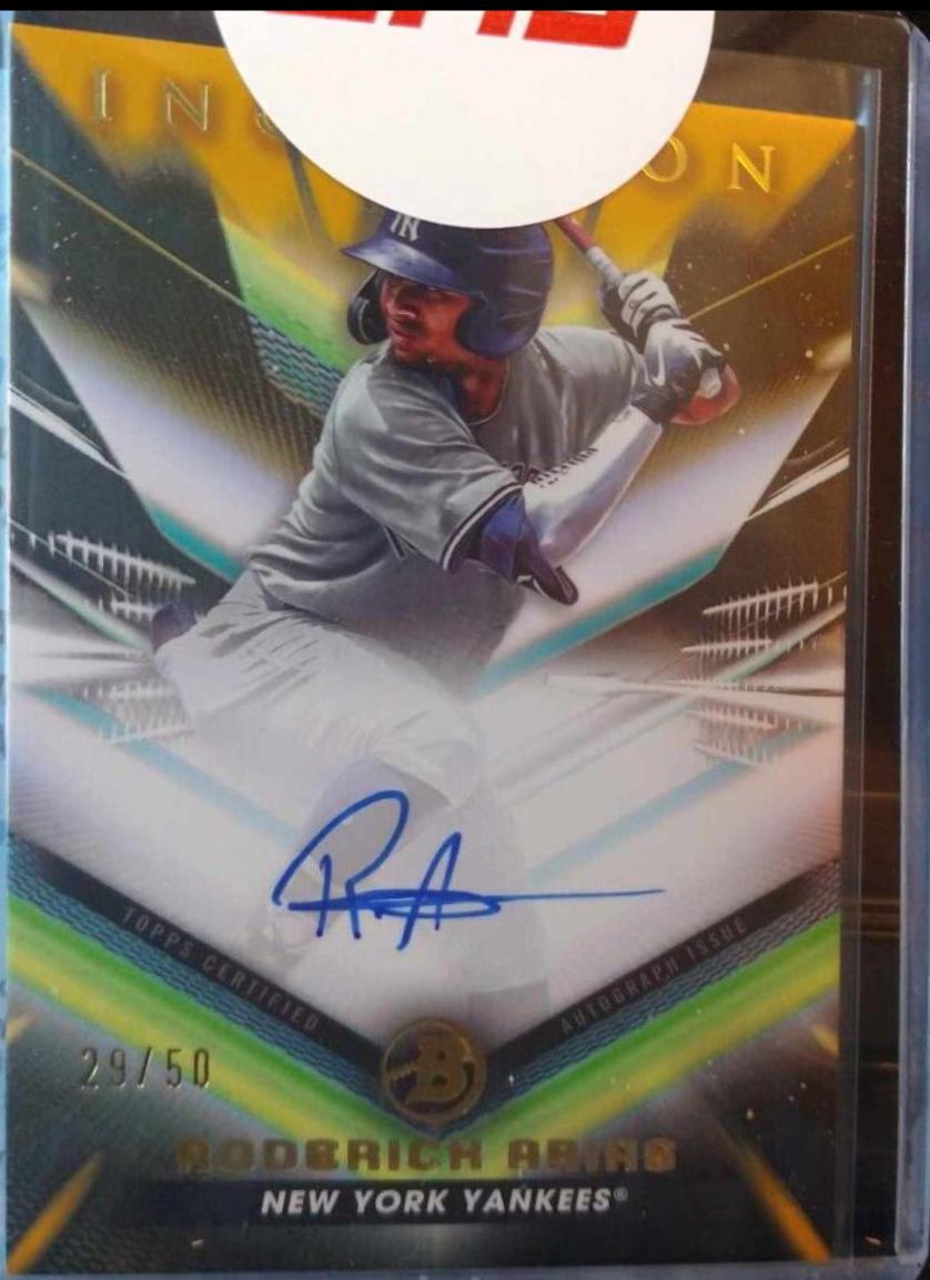 Roderick Arias [Gold Foil] #BPA-RA