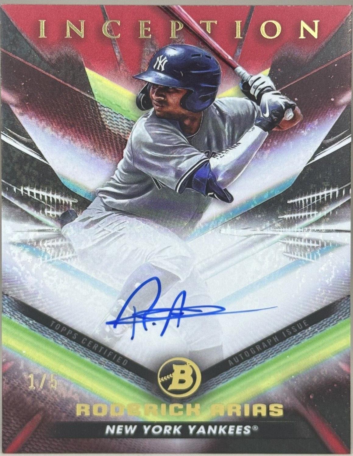 Roderick Arias [Red Shimmer Foil] #BPA-RA