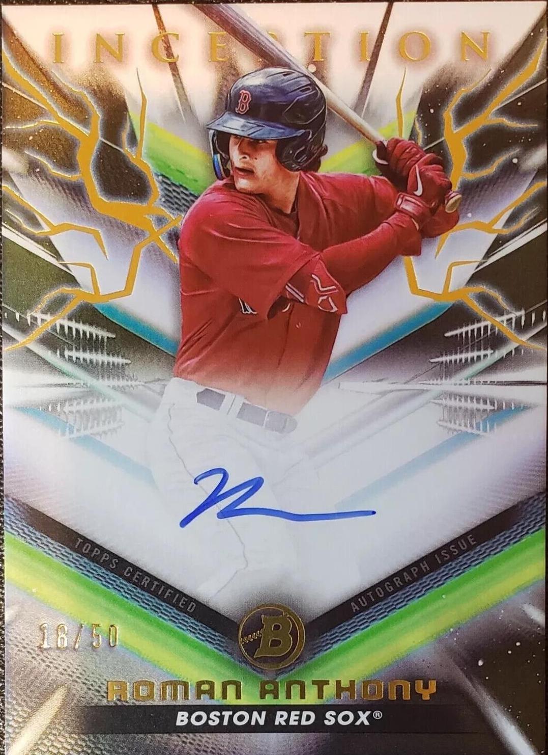Roman Anthony [Gold Foil Electricity] #BPA-RAY