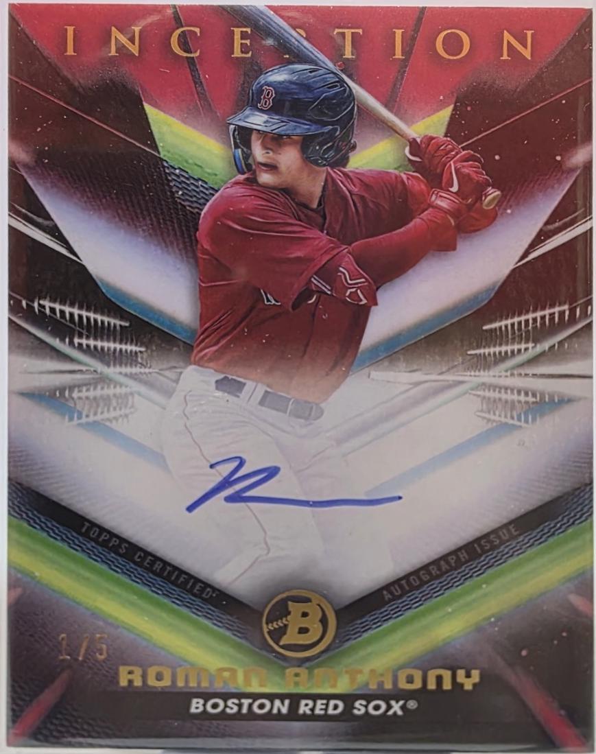 Roman Anthony [Red Shimmer Foil] #BPA-RAY