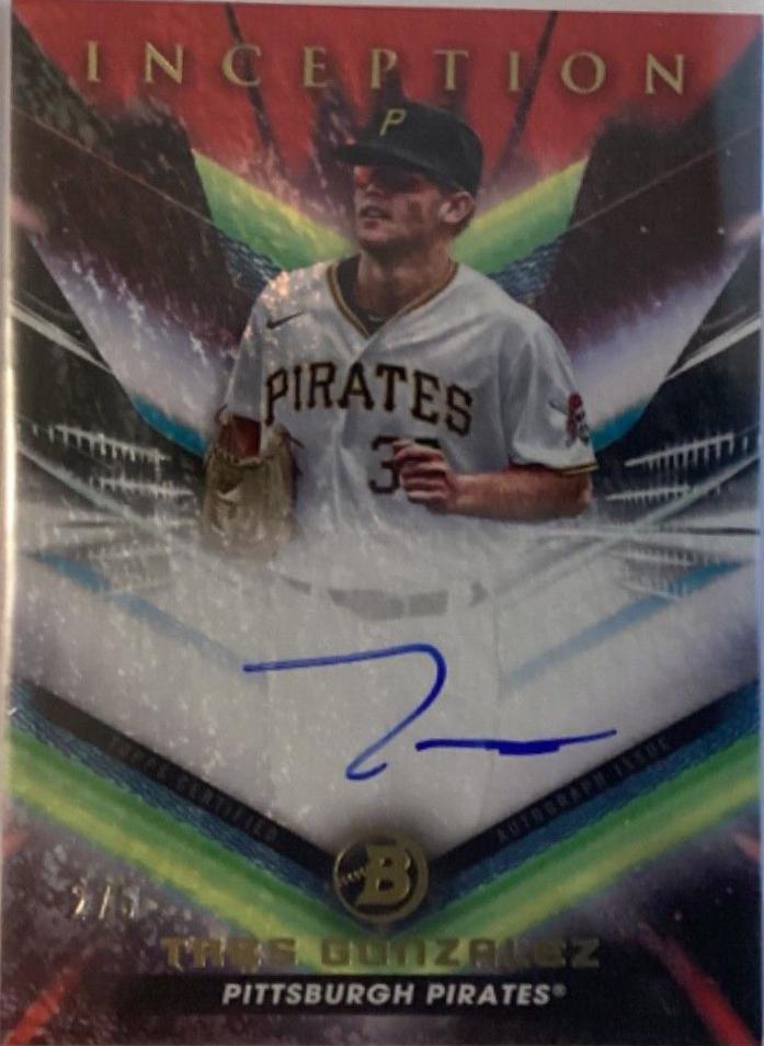 Tres Gonzalez [Red Shimmer Foil] #BPA-TG