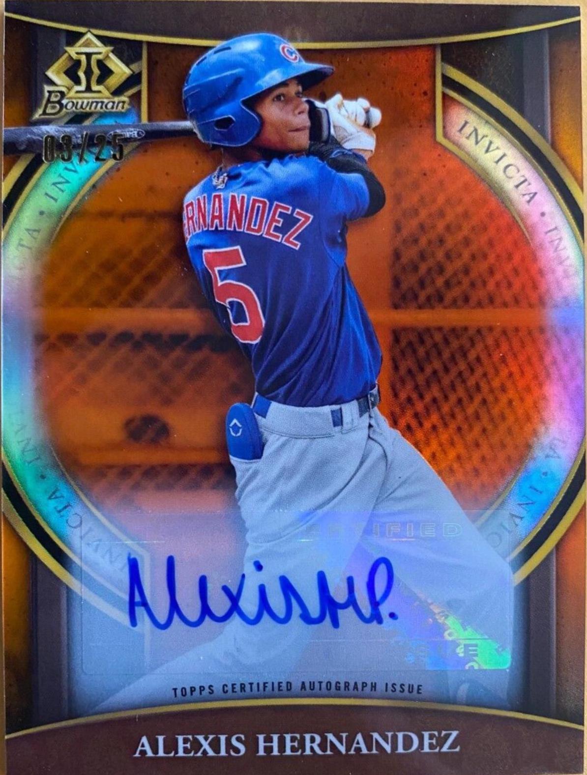 Alexis Hernandez [Autograph Orange] #BI-17
