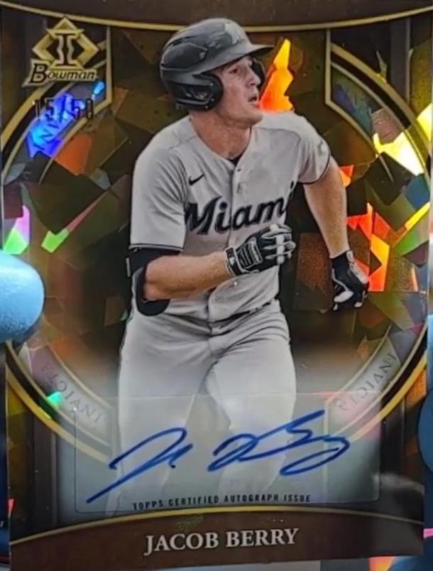 Jacob Berry [Autograph Gold Atomic] #BI-1