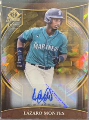Lazaro Montes [Autograph Gold Atomic] #BI-13