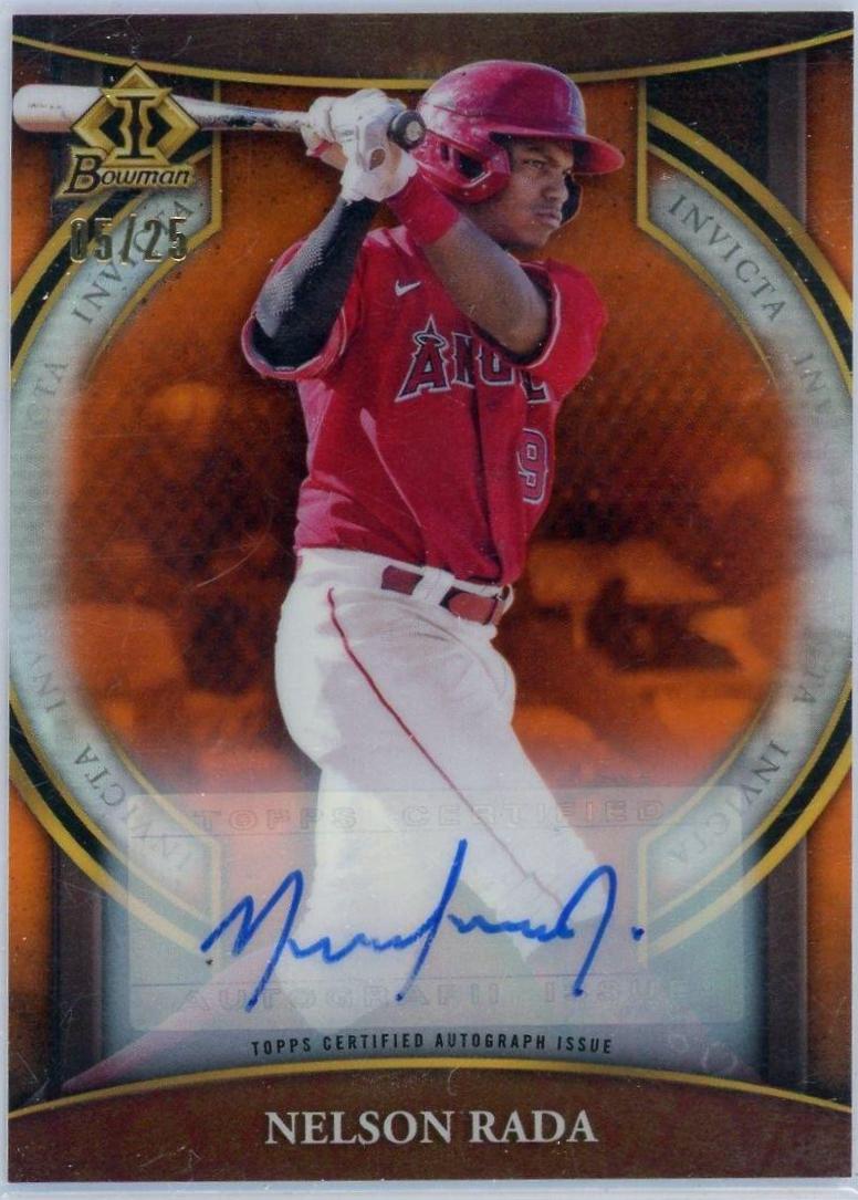 Nelson Rada [Autograph Orange] #BI-11