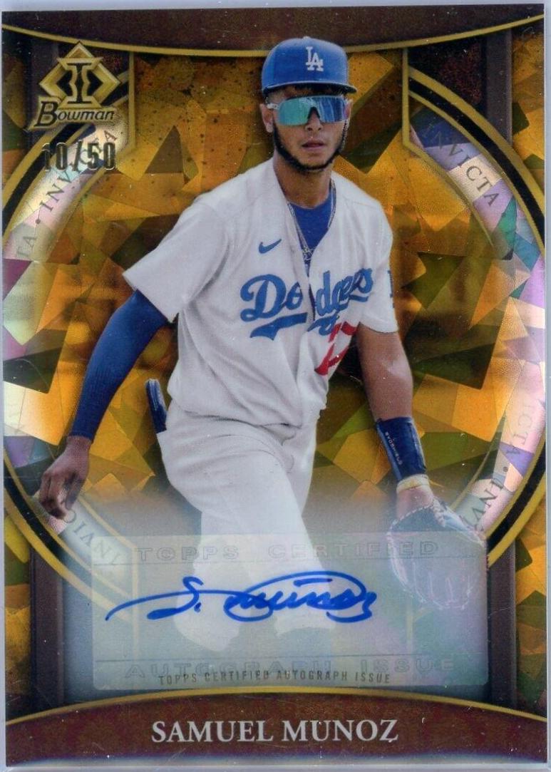 Samuel Munoz [Autograph Gold Atomic] #BI-10