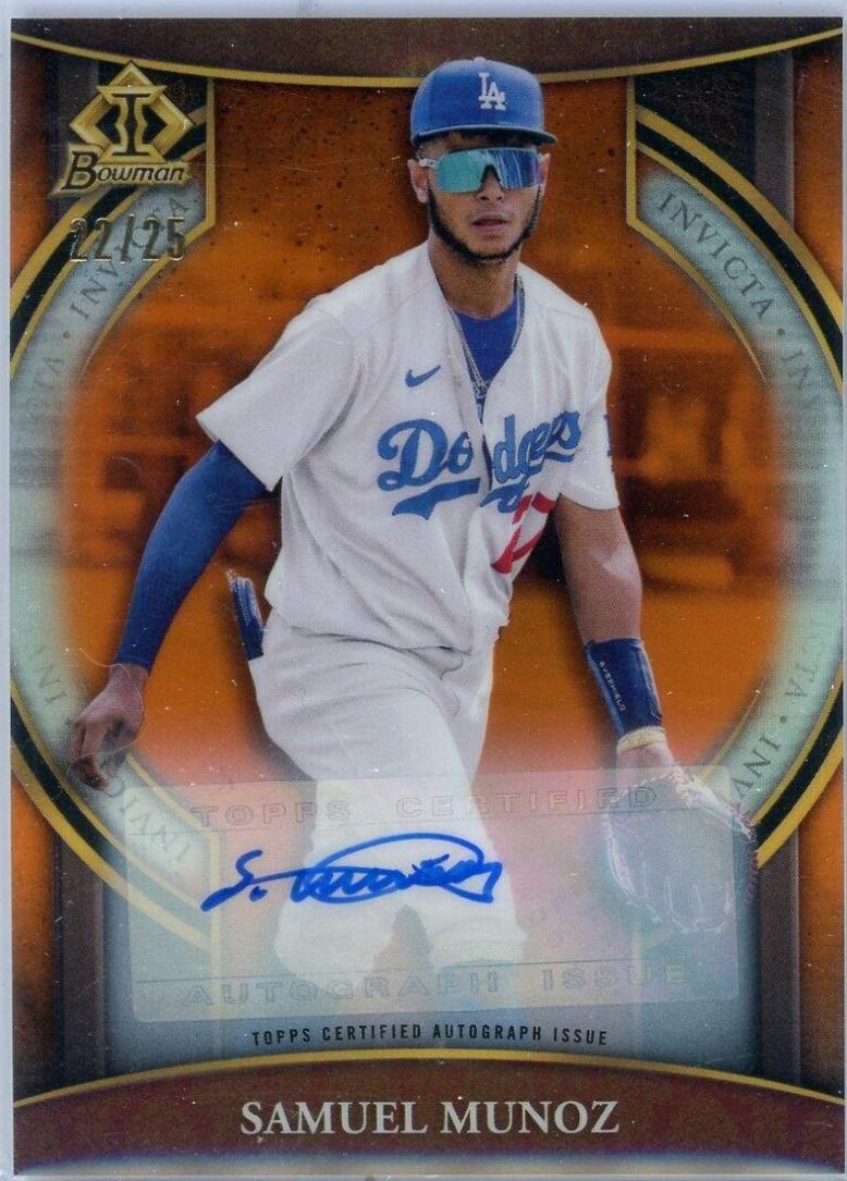 Samuel Munoz [Autograph Orange] #BI-10