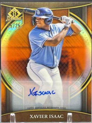 Xavier Isaac [Autograph Orange] #BI-5