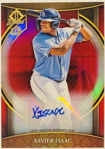Xavier Isaac [Autograph Red] #BI-5