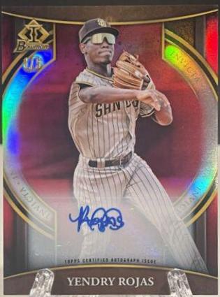 Yendry Rojas [Autograph Red] #BI-19