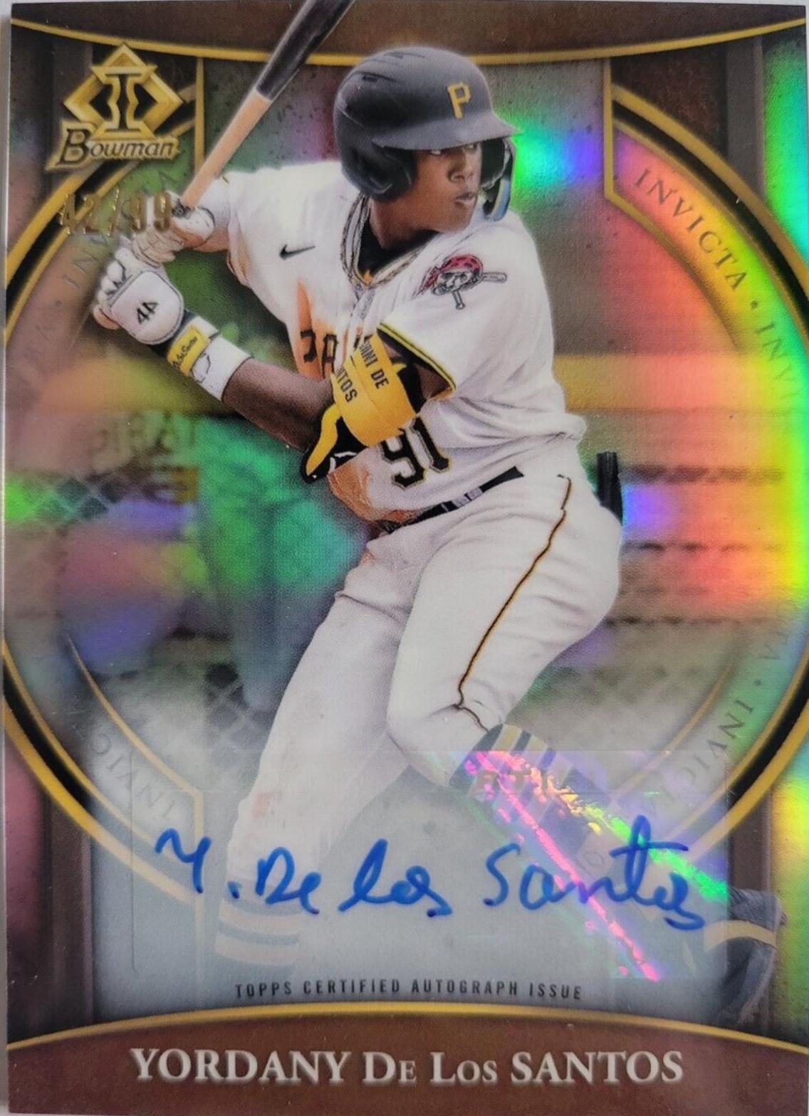 Yordany De Los Santos [Autograph] #BI-8