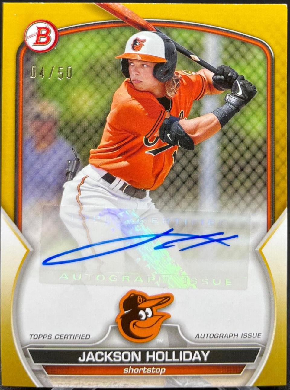 Jackson Holliday [Gold] #PPA-JH