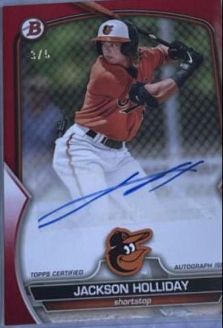 Jackson Holliday [Red] #PPA-JH