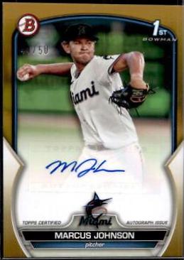 Marcus Johnson [Gold] #PPA-MJ