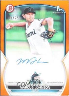 Marcus Johnson [Orange] #PPA-MJ