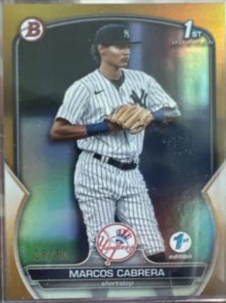 Marcos Cabrera [Gold] #BP-46